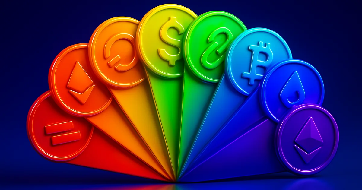 Redes e tokens suportados na BrSwap: mais de 20 redes e 80+ moedas